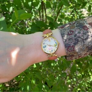 Pink Leather vintage Barbie watch